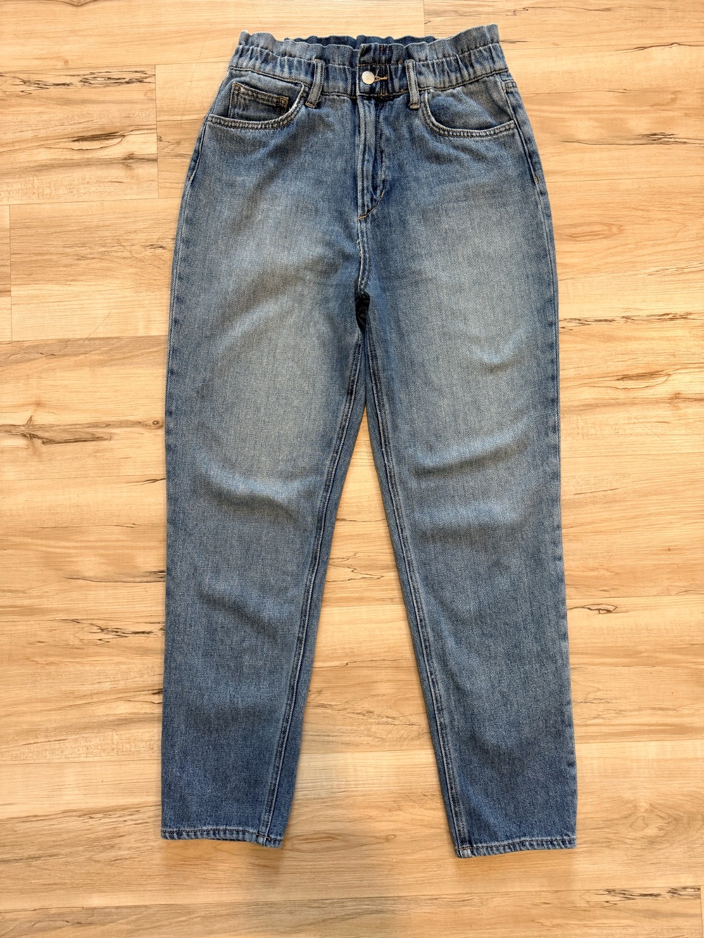 Joe's Jeans Slim Straight Denim in Light Blue Wash